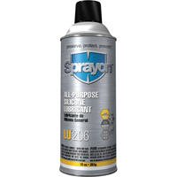 LU206 All-Purpose Silicone Lubricant, Aerosol Can Sidevic Inc.