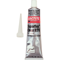 Scellant adh&eacute;sif &agrave; la silicone Superflex RTV, Tube, Transparent Sidevic Inc.