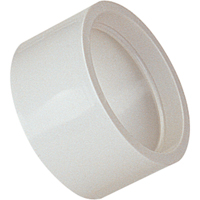 PVC Adapter, 3-19/40" L x 1-39/50" H Sidevic Inc.