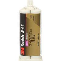 Scotch-Weld Adhesive, 1.7 fl. oz., Dual Cartridge, Two-Part, Clear Sidevic Inc.