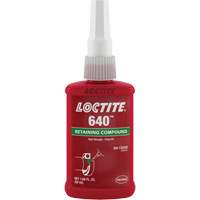 Compos&eacute; de retenue 640 r&eacute;sistance moyenne/haute temp&eacute;rature, 50 ml, Bouteille, Vert Sidevic Inc.