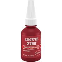Compos&eacute; de blocage 2760 adh&eacute;sif instantan&eacute;, Rouge, &eacute;lev&eacute;, 10 ml, Bouteille Sidevic Inc.