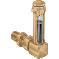 Indicateurs de niveau &agrave; liquide en laiton - Raccords universels, Filet&eacute;, 8-11/16" lo, 225°F (107,22° C) Sidevic Inc.