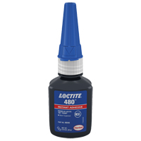 480 Instant Adhesive, Black, Tube, 20 g Sidevic Inc.