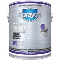 WL740 Zinc-Rich Galvanizing Compound, Gallon Sidevic Inc.