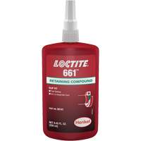 Compos&eacute; de retenue Loctite 661, 250 ml, Bouteille, Jaune Sidevic Inc.