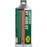 HY 4090 GY Structural Repair Hybrid Adhesive, Two-Part, Dual Cartridge, 50 g, Grey Sidevic Inc.