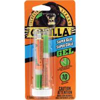 Super Glue Gel, 2 x 3 g, Tube, Clear Sidevic Inc.