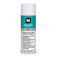 Molykote 557 Silicone Dry Film Lubricant, Aerosol Can Sidevic Inc.