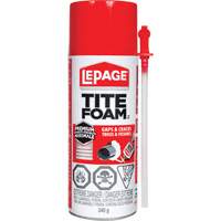 Scellant en mousse isolante pour trous & fissures Titefoam, Canette a&eacute;rosol, Blanc Sidevic Inc.