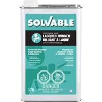 Professional Grade Lacquer Thinner, Rectangular Can, 3.78 L Sidevic Inc.