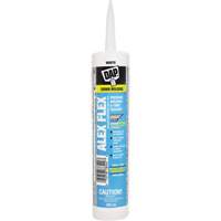 Scellant de silicone, acrylique et latex de qualit&eacute; sup&eacute;rieure pour moulures et garnitures Alex Flex, 300 ml, Cartouche, Blanc Sidevic Inc.