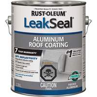 Rev&ecirc;tement de toit en aluminium 7 ans LeakSeal Sidevic Inc.