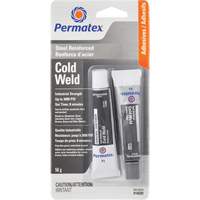 Cold Weld Bonding Compound, 2 x 28 g, Tube, Two-Part, Grey Sidevic Inc.