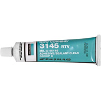 Scellant adh&eacute;sif &agrave; la silicone Dowsil RTV 3145 MIL-A-46146, Tube, Transparent Sidevic Inc.