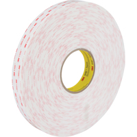 VHB Tape 4950, 33 m (108') L x 25.4 mm (1") W, 45 mils, Acrylic Sidevic Inc.