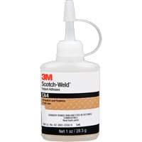 Scotch-Weld Instant Adhesive CA4, Clear, Bottle, 1 oz. Sidevic Inc.