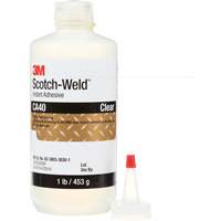 Scotch-Weld Instant Adhesive CA5, Clear, Bottle, 1 lbs. Sidevic Inc.