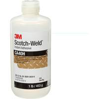 Scotch-Weld Instant Adhesive, Clear, Bottle, 1 lbs. Sidevic Inc.