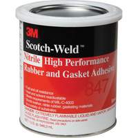 Adh&eacute;sif haute performance pour caoutchouc et joints Scotch-Weld, Gallon, Brun Sidevic Inc.