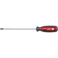 Cabinet Screwdriver, 3/16" Tip, Round, 254 mm L, Cushion Grip Handle Sidevic Inc.