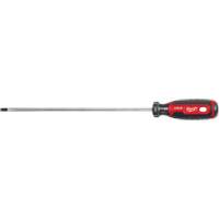 Cabinet Screwdriver, 1/4" Tip, Round, 363 mm L, Cushion Grip Handle Sidevic Inc.
