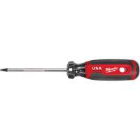 Square Screwdriver, #2 Tip, Round, 211 mm L, Cushion Grip Handle Sidevic Inc.