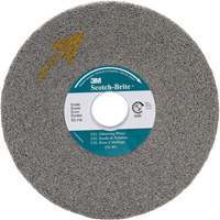 Scotch-Brite EXL Deburring Wheel, 8" x 1", 3" Arbor Sidevic Inc.