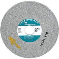Scotch-Brite EXL Deburring Wheel, 6" x 1/2", 1" Arbor, Silicon Carbide Sidevic Inc.