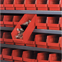Shelf Bins, 8-3/8" W x 4" H x 17-7/8" D, Blue, 40 lbs. Capacity Sidevic Inc.