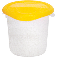 Contenants ronds, 7-4/5" ha x 8-1/2" p, Capacit&eacute; de 3,79 L, Transparent Sidevic Inc.