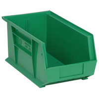 Bacs ultra empilable & suspendable, 8-1/4" la, 7" h x 14-3/4" p, Vert Sidevic Inc.