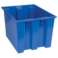 Contenants Stack & Nest, 13" x 19,5" x 15,5", Bleu Sidevic Inc.