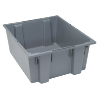Contenants Stack & Nest, 10" x 23,5" x 19,5", Gris Sidevic Inc.