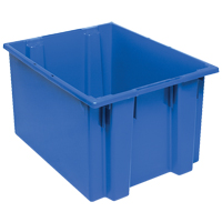 Contenants Stack & Nest, 13" x 23,5" x 19,5", Bleu Sidevic Inc.