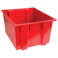 Contenants Stack & Nest, 13" x 23,5" x 19,5", Rouge Sidevic Inc.