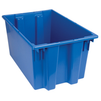 Contenants Stack & Nest, 12" x 23,5" x 15,5", Bleu Sidevic Inc.