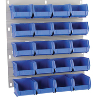 Panneau &agrave; suspendre, 20 bacs, 18" la x 1" p x 19" h Sidevic Inc.