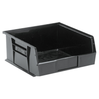 Bacs ultra empilable & suspendable, 11" la, 5" h x 10-7/8" p, Noir Sidevic Inc.