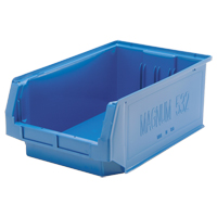 MAGNUM Bin, 7-7/8" H x 12-3/8" W x 19-3/4" D, 150 lbs. Capacity, Black Sidevic Inc.