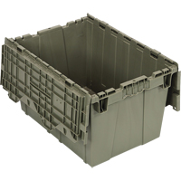 Conteneur &agrave; couvercle attach&eacute;, 12,75" x 19,25" x 15,25", Vert Sidevic Inc.