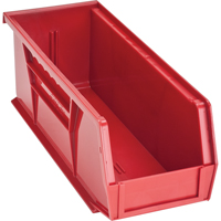 Ultra Stack & Hang Bin, 4-1/8" W x 4" H x 10-7/8" D, Red Sidevic Inc.