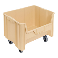 Mobile Giant Stack Container, 12-7/16" H x 19-7/8" W x 15-1/4" D, 250 lbs. Capacity, Ivory Sidevic Inc.