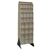 Tip-Out Bins Stand, 23-5/8" W x 16" D x 75" H, 72 Drawers Sidevic Inc.