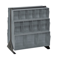 Tip-Out Bins Stand, 23-5/8" W x 16" D x 28" H, 24 Drawers Sidevic Inc.