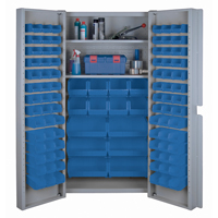 Armoires &agrave; combinaison &agrave; portes creuses, 38" la x 24" p x 72" h, Gris Sidevic Inc.