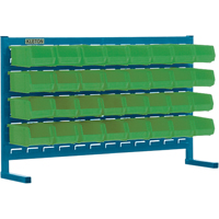 Rayonnage &agrave; persienne avec bacs, 32 bacs, 36" la x 8-1/4" p x 22" h Sidevic Inc.