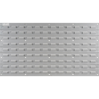 Panneau perfor&eacute; en m&eacute;tal pour bacs, 32 bacs, 36" la x 1/8" p x 19" h Sidevic Inc.