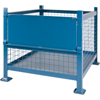 Contenants de vrac empilables, 34,5" la x 40,5" p x 30" h, Capacit&eacute; de 3000 lb Sidevic Inc.