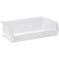 Clear-View Ultra Stack & Hang Bin, 16-1/2" W x 5" H x 10-7/8" D, Clear Sidevic Inc.